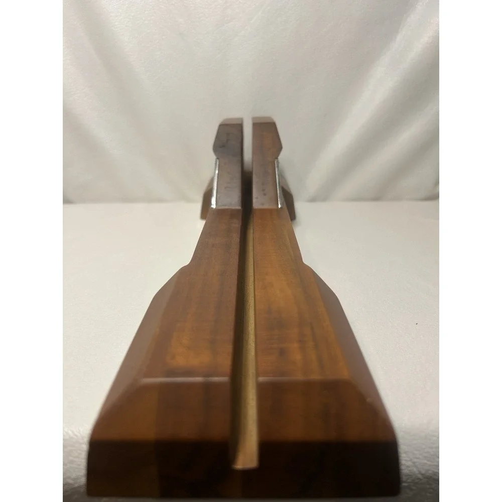 DALSTRONG Knife Cleaver Block Wood Cleaver Holder Countertop Stand 15